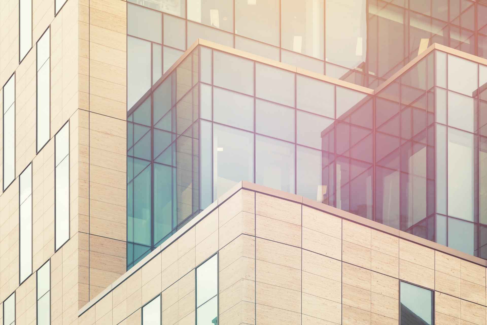 Glass Windows on Building