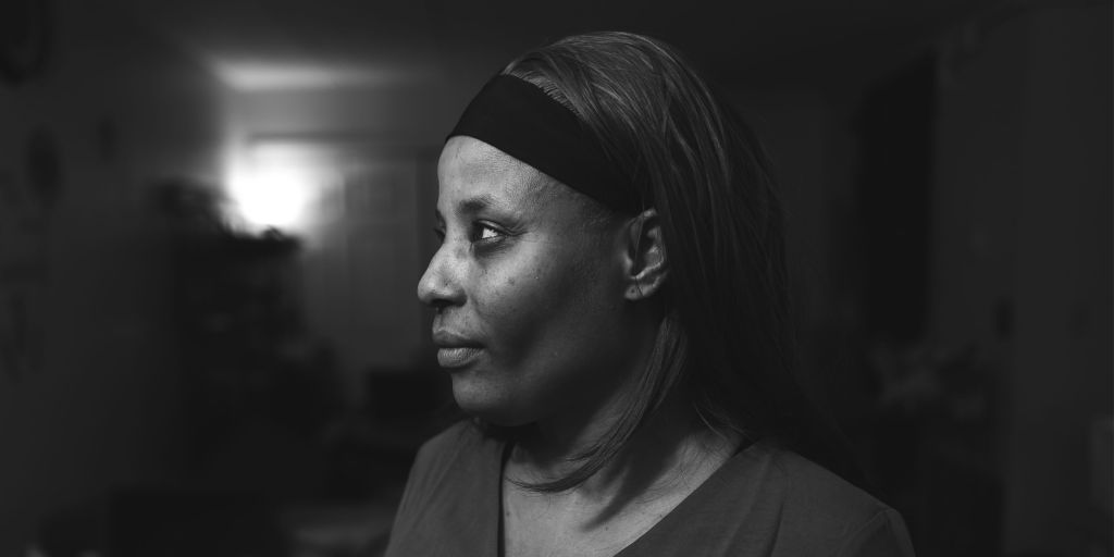 Deonne Luacaw black & white portrait