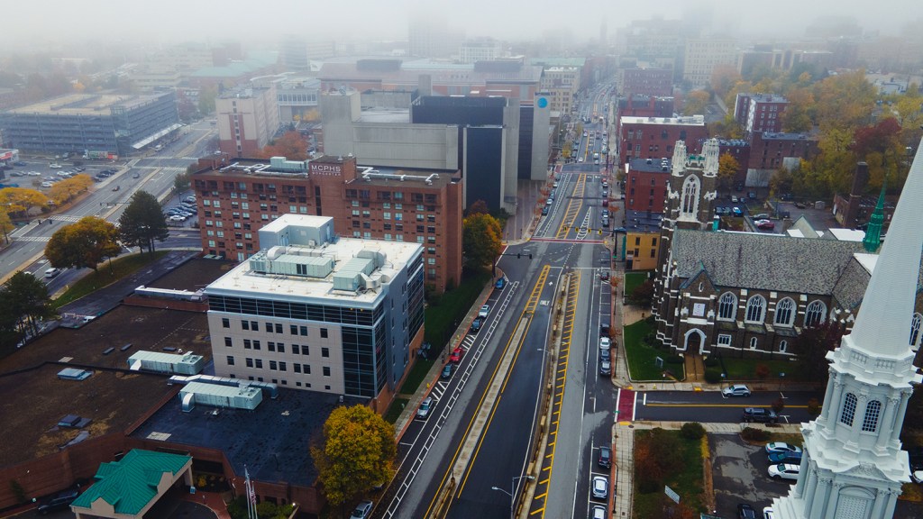 Downtown Worcester, MA