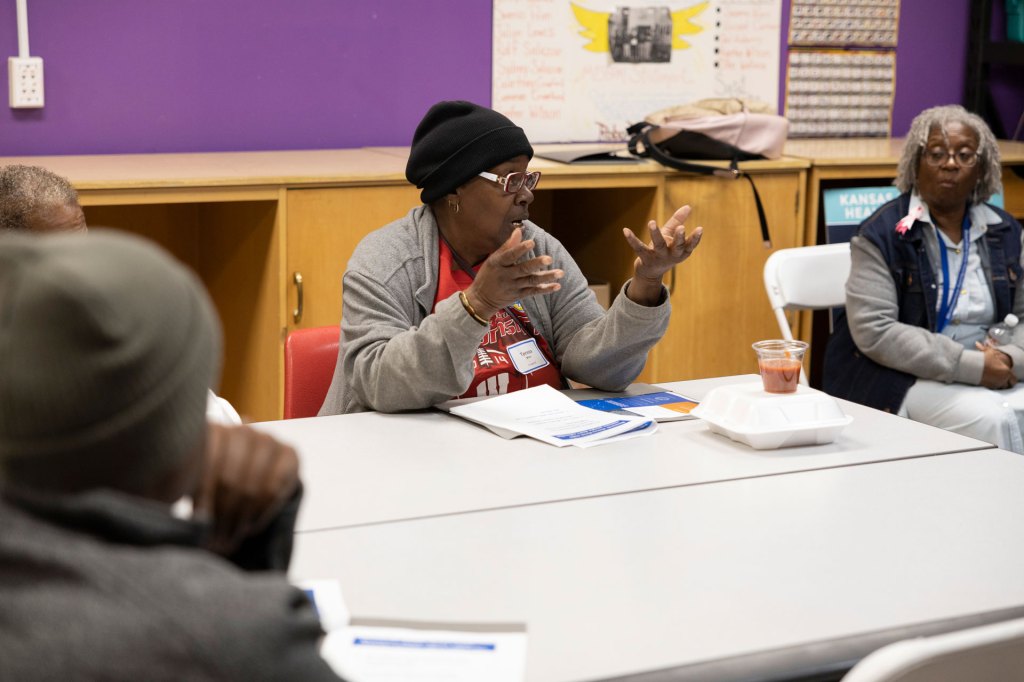 Neighborhood residents came to share their opinions about community improvement.